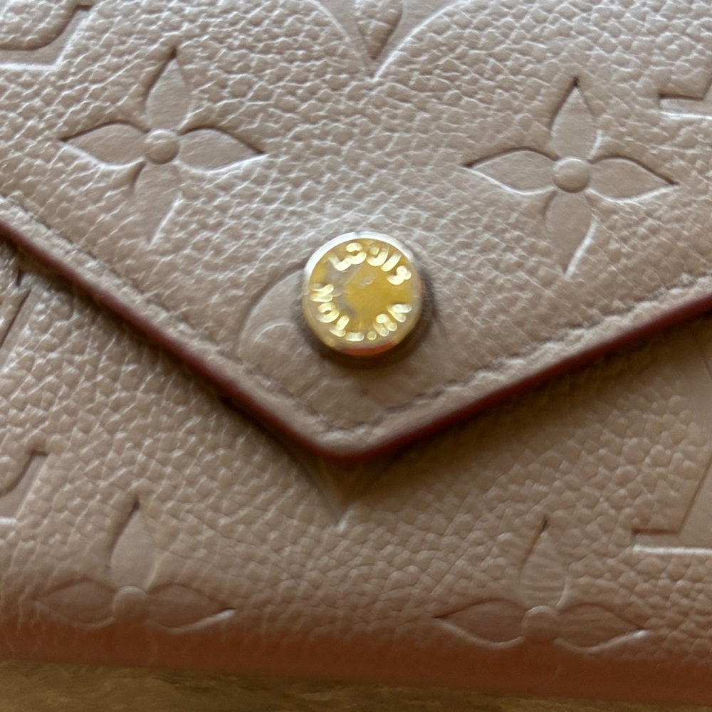 🔥💥Louis Vuitton❤️🩷 Brown Monogram Wallet Compact Design - Picture 2 of 16